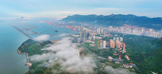 海州灣連島段 連云港的藍色明珠